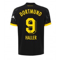 Dres Borussia Dortmund Sebastien Haller #9 Preč 2023-24 Krátky Rukáv